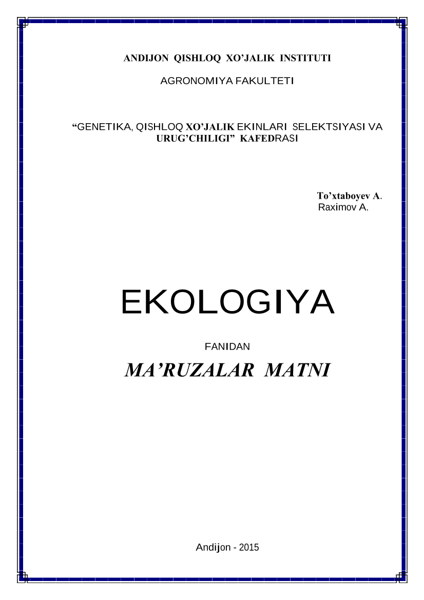 Ekalogiya 