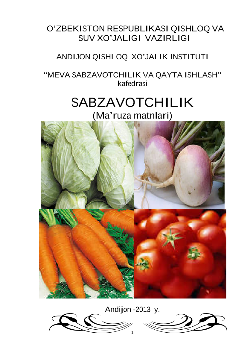 Sabzavotchilik