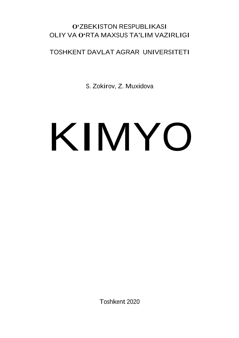 Kimyo