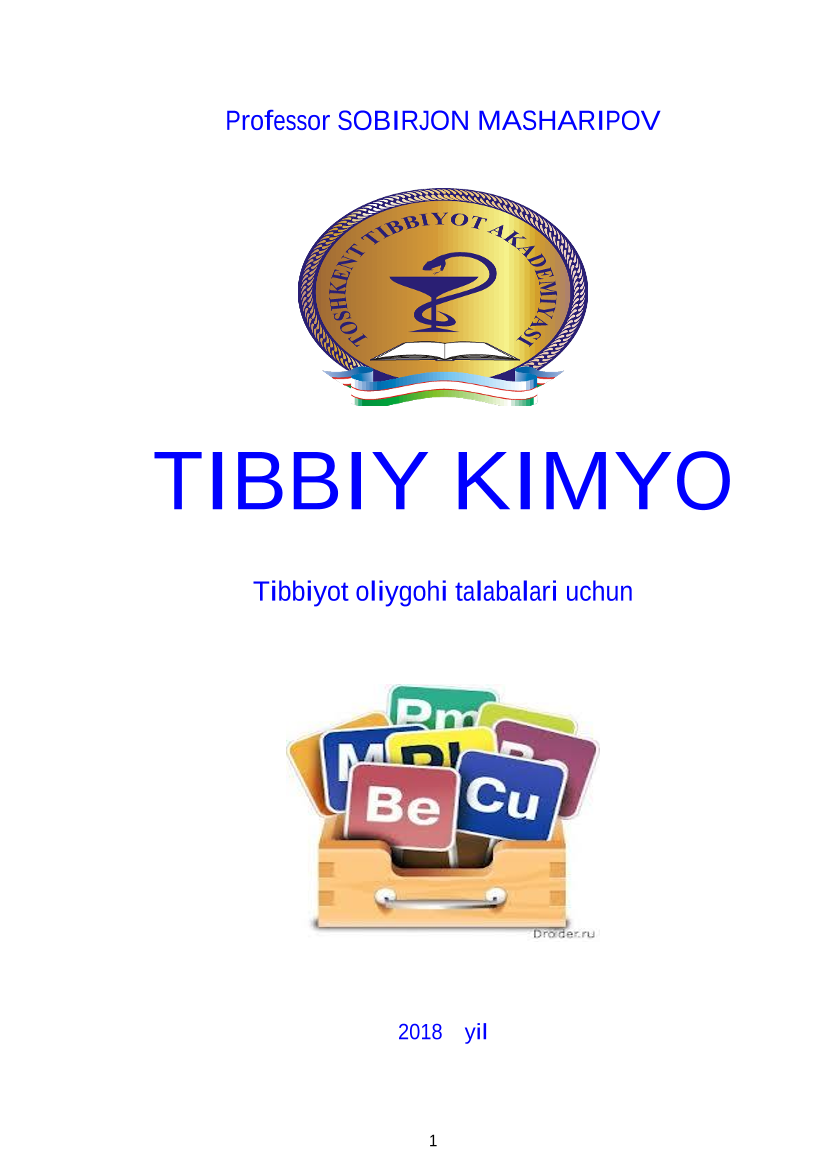 Tibbiy kimyo