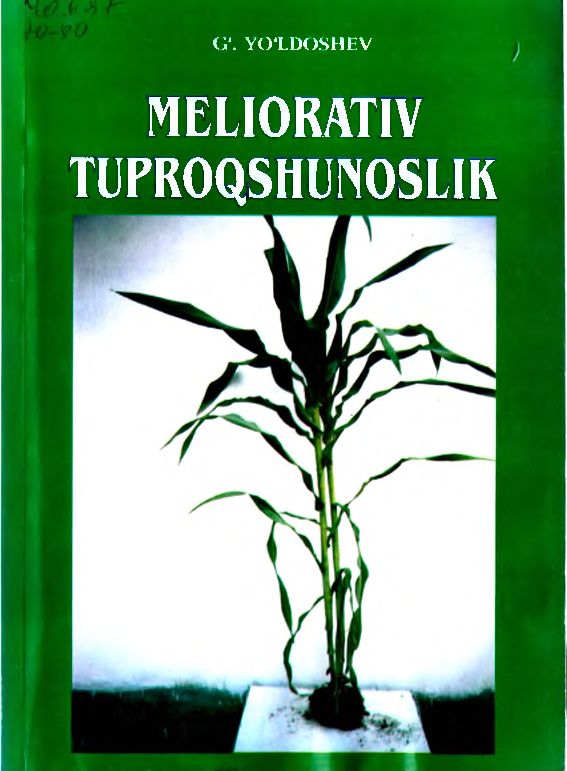 Meliorativ tuproqshunoslik (1)