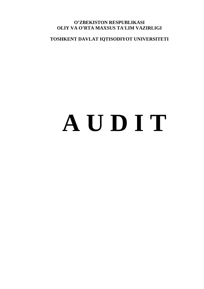 Audit