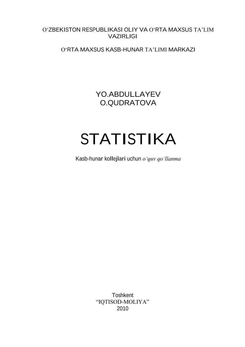 Statistika