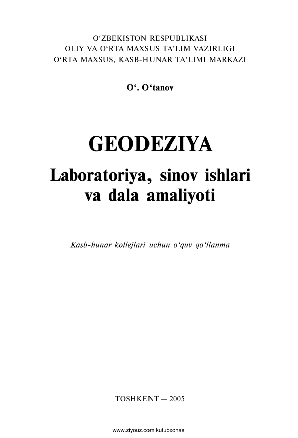 Geodeziya