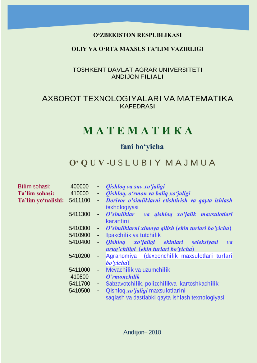 Matematika