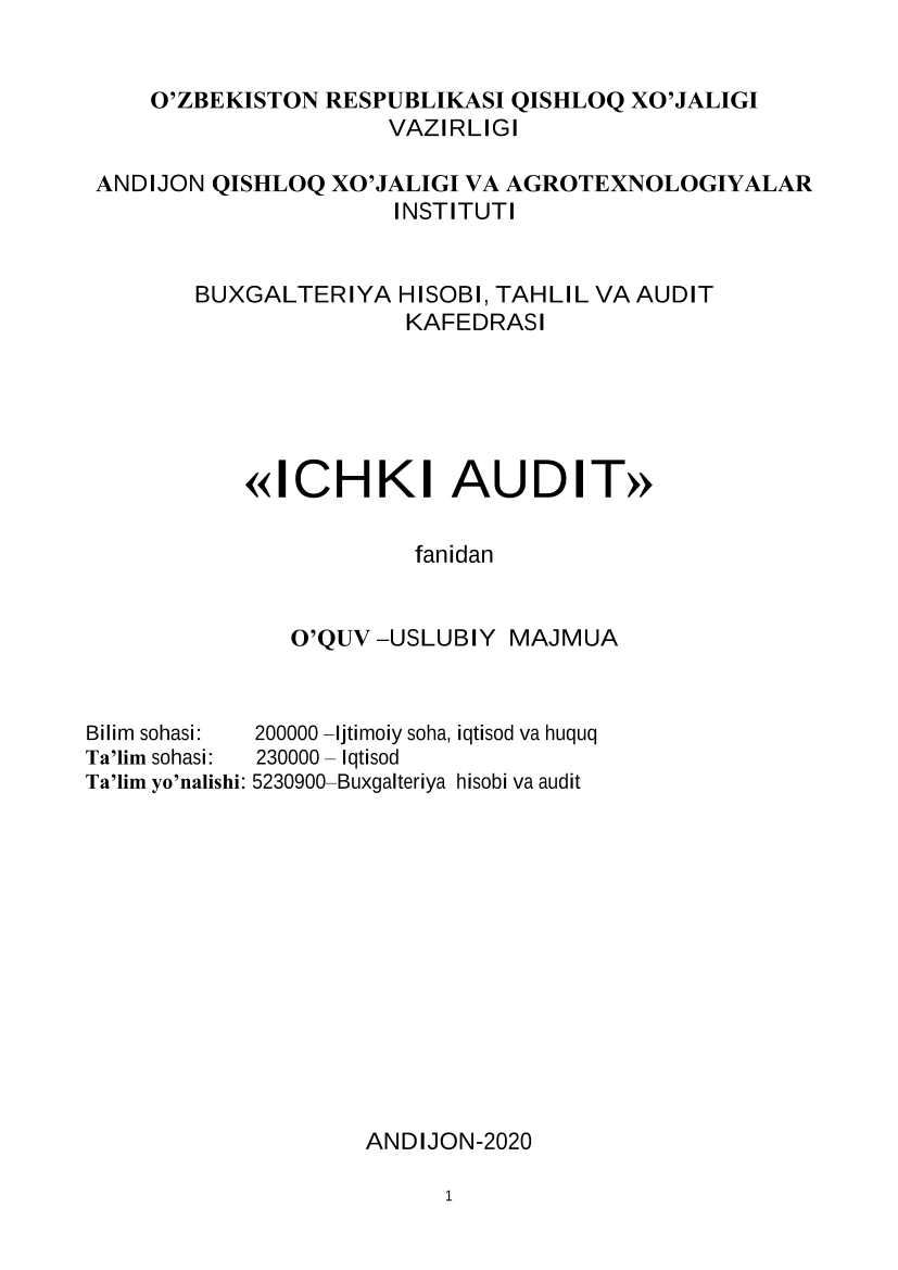 Ichki audit