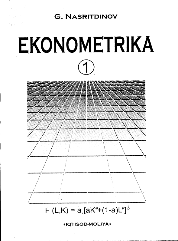 Ekonometrika 1