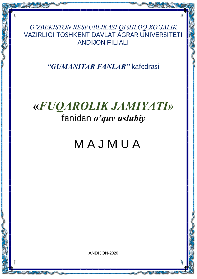 Fuqorolik jamiyati