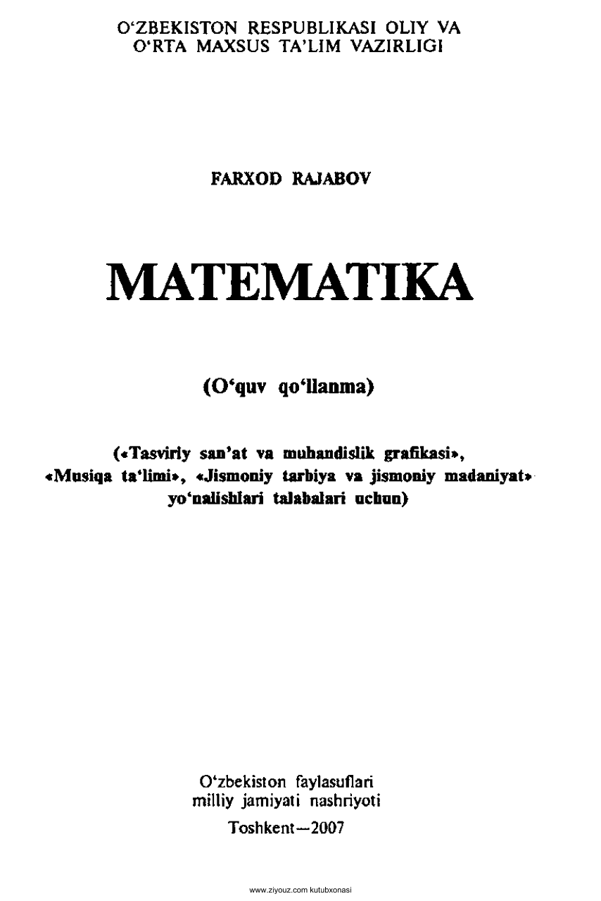 Matematika