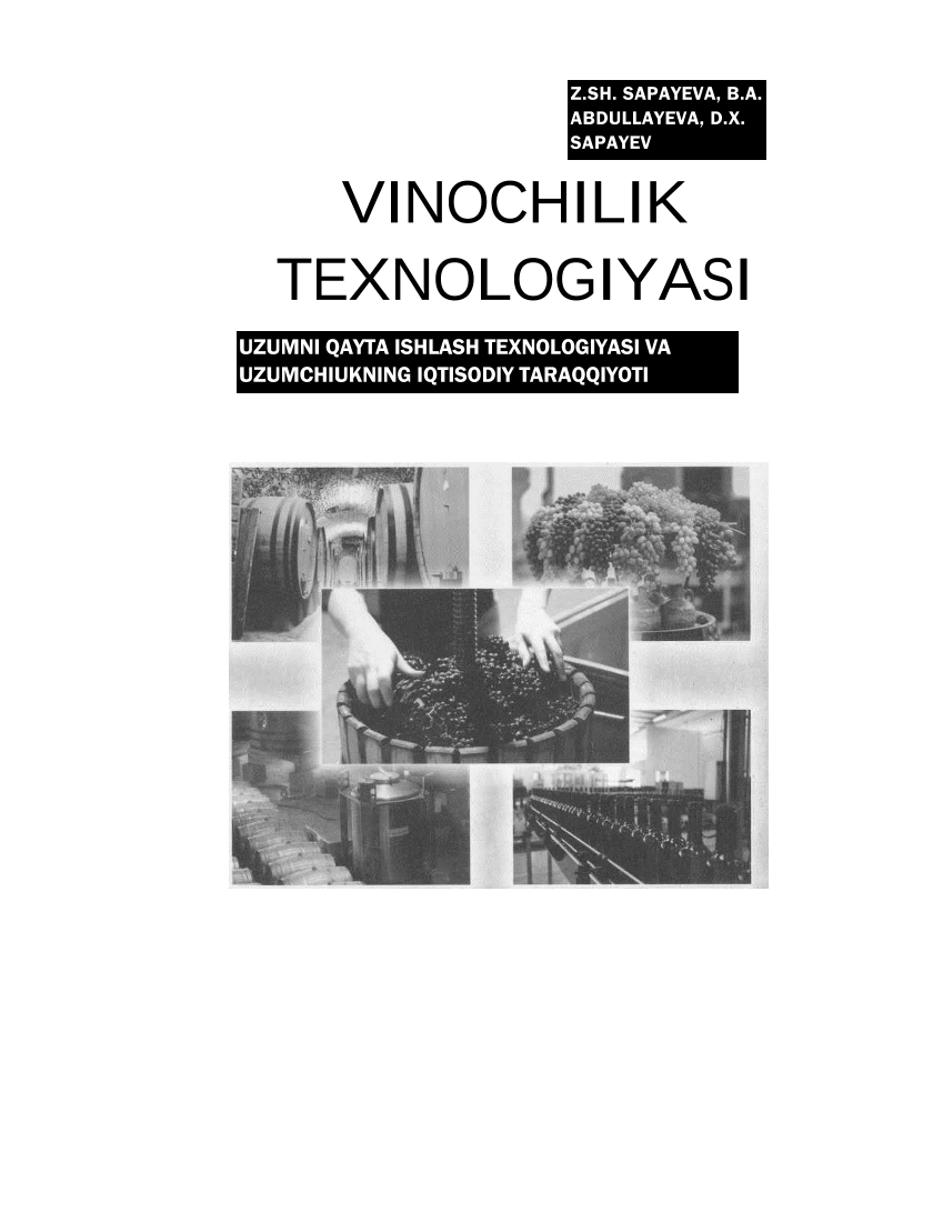 Vinochilik texnologiyasi