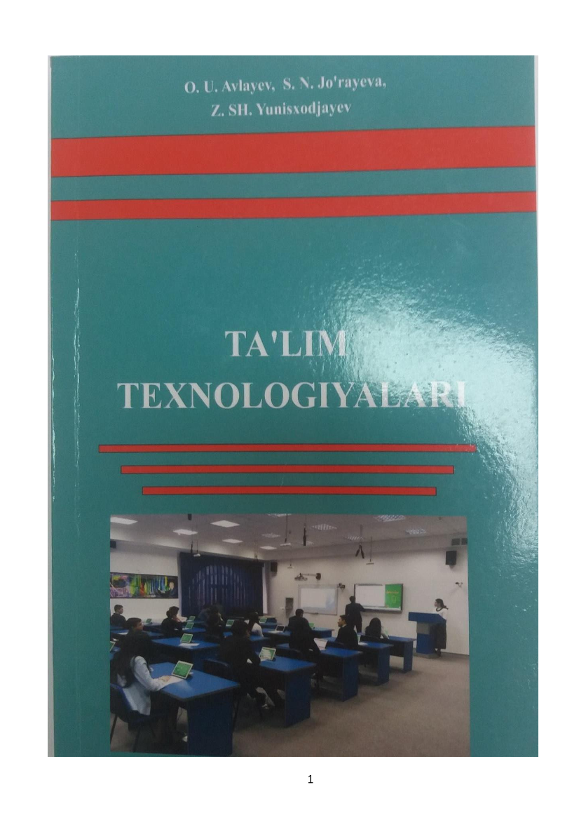 Ta`lim texnologiyalari