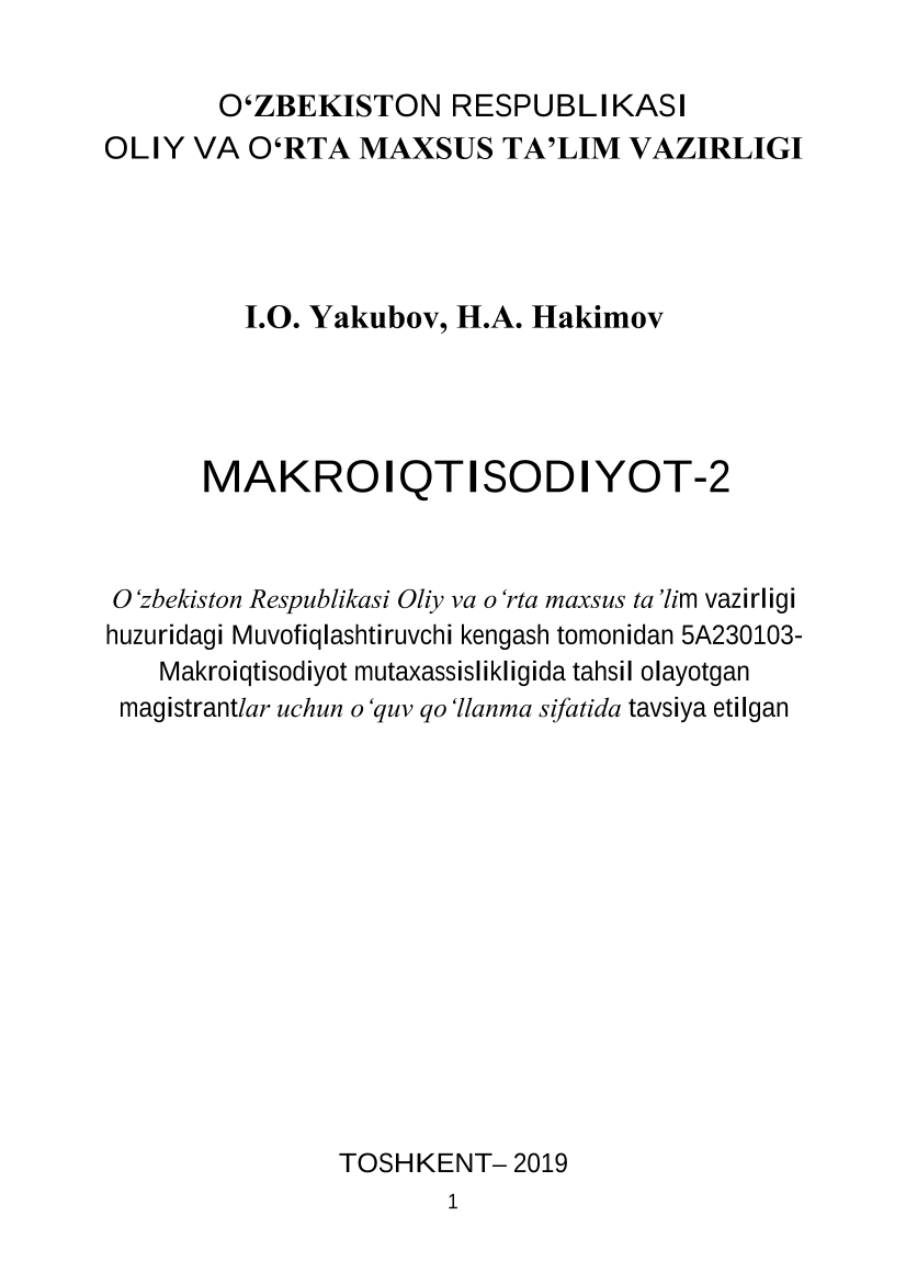 Makroiqtisodiyot-2