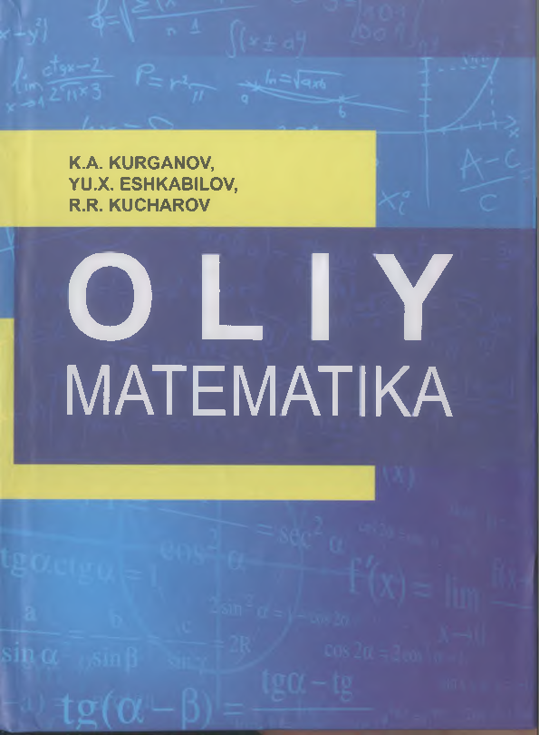 Oliy matematika