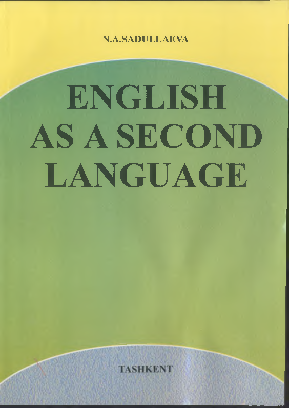 English as a second Language Английский как второй язык
