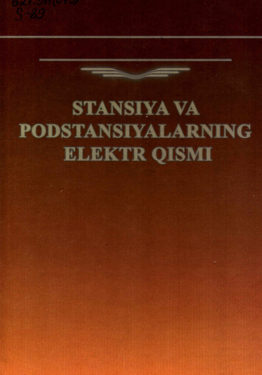 Stansiya va podstansiyalarning elektr qismi