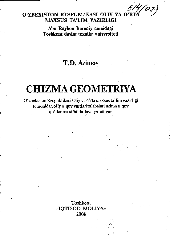 Chizma geometriya