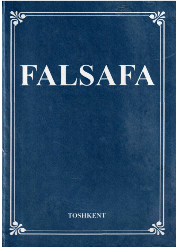 Falsafa I-qism