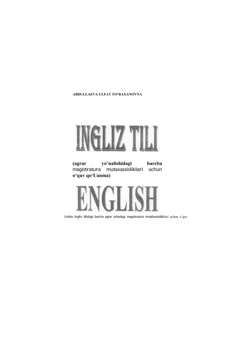 Ingliz tili