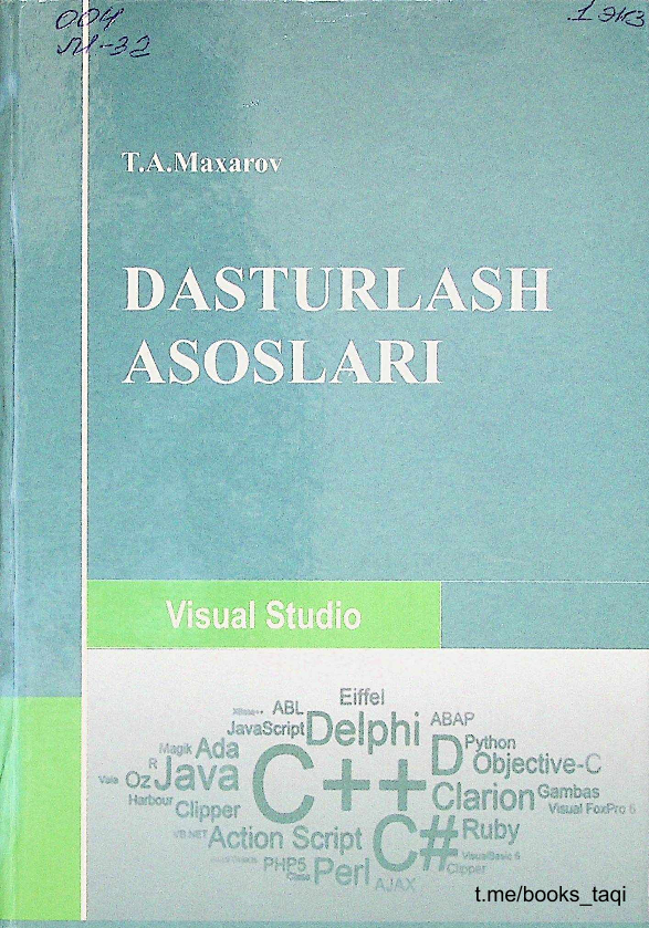 Dasturlash asoslari