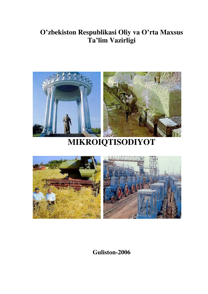 Mikroiqtisodiyot