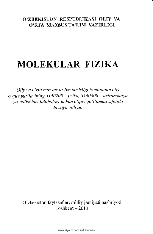 Molekular fizika