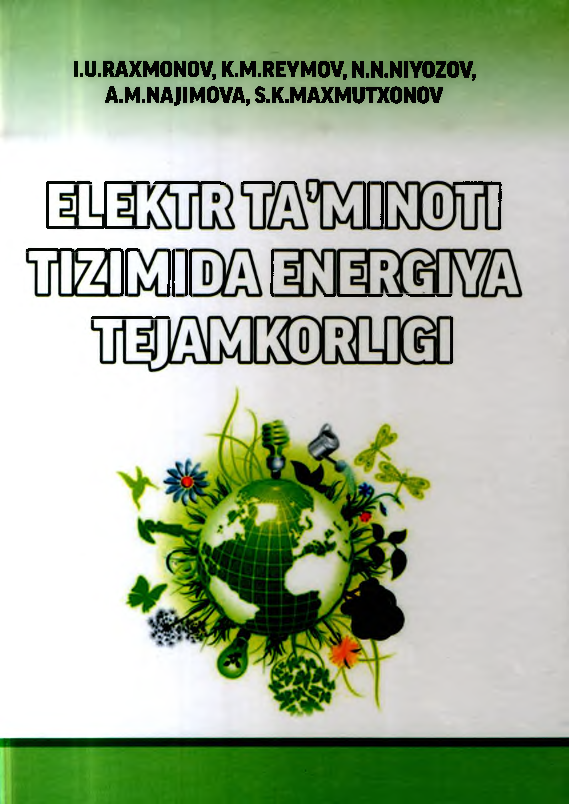 Elektr ta`minoti tizimida energiya tejamkorligi