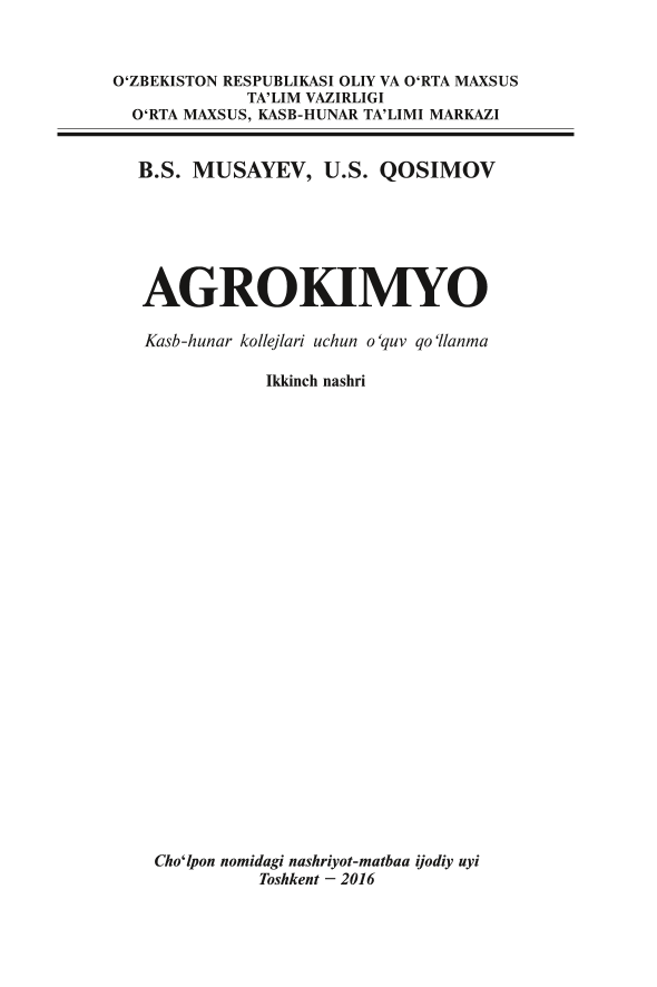 Agrokimyo