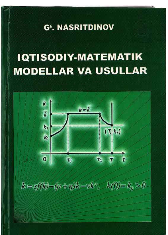 Iqtisodiy-matematik modellar va usullar