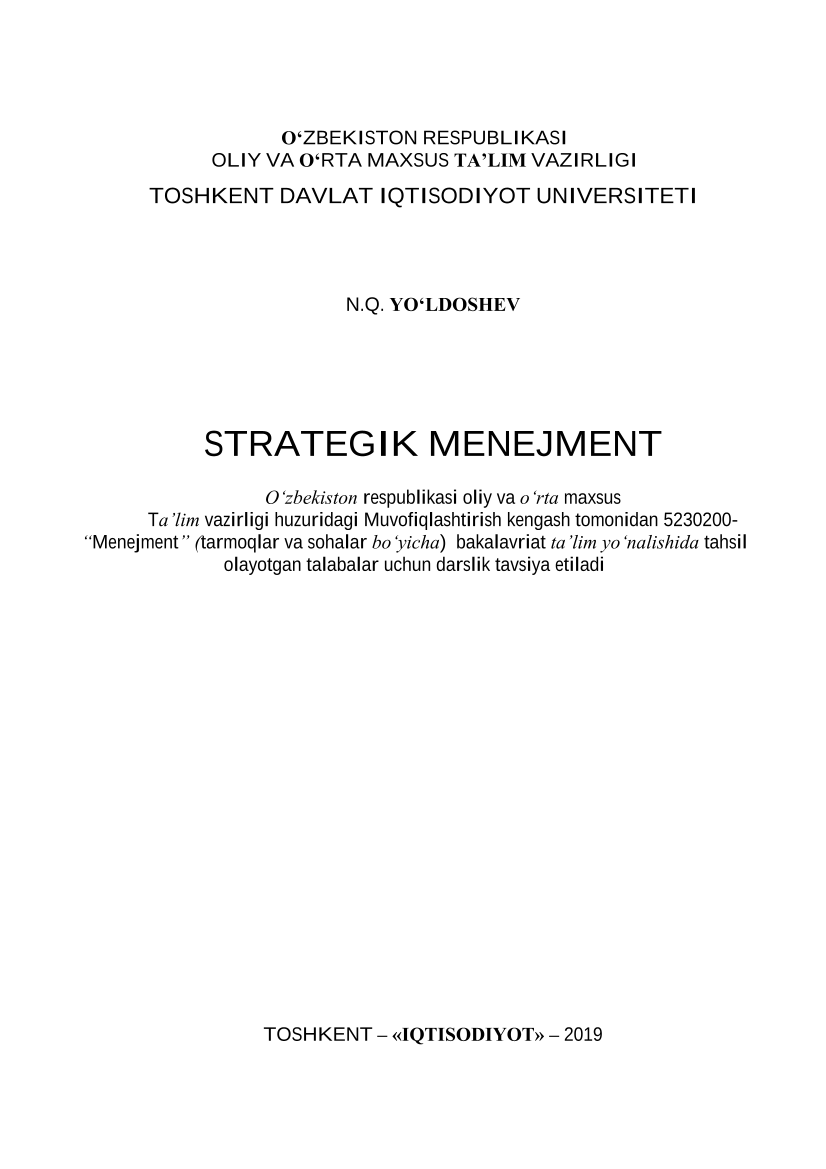Strategik menejment
