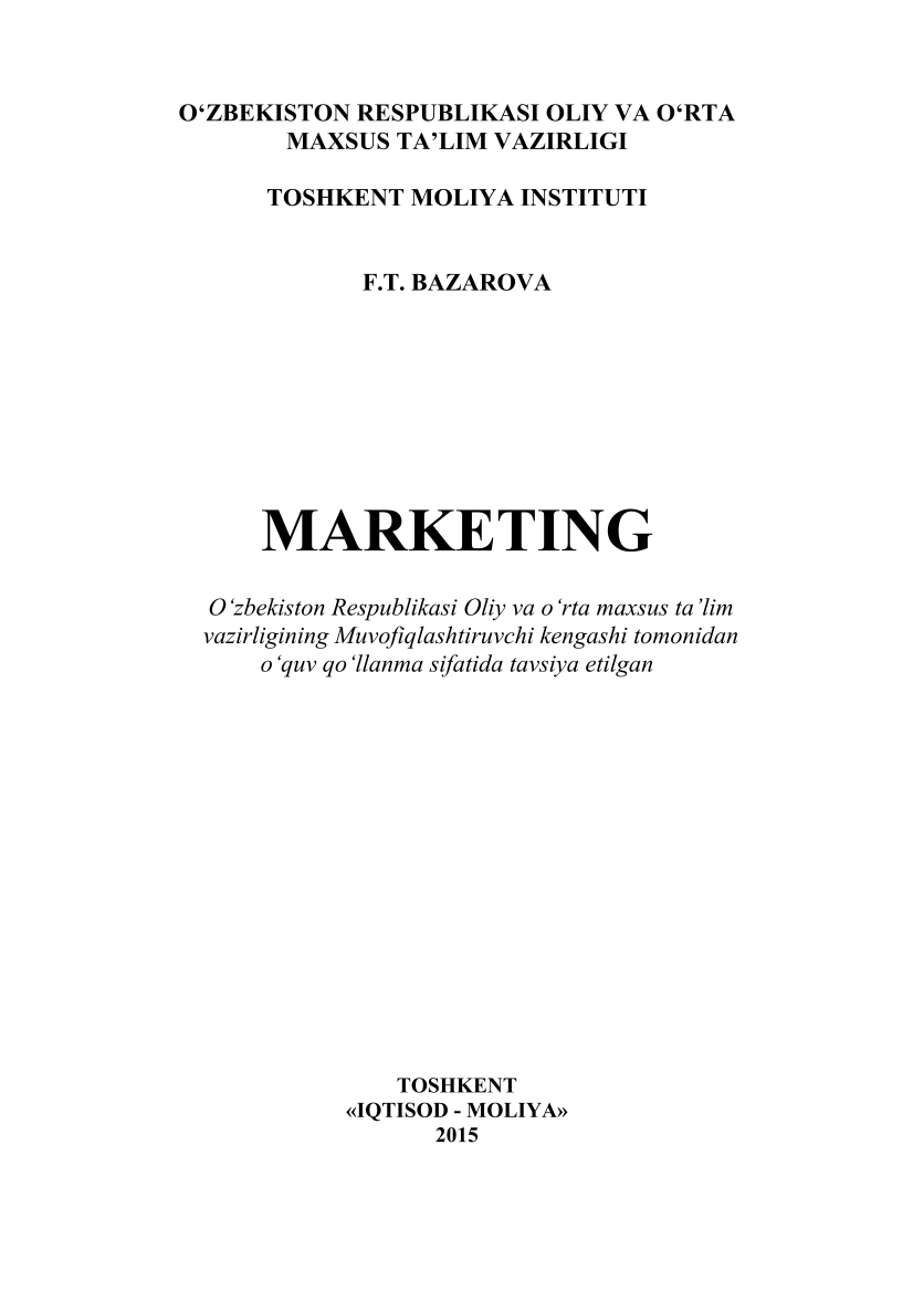 Marketing