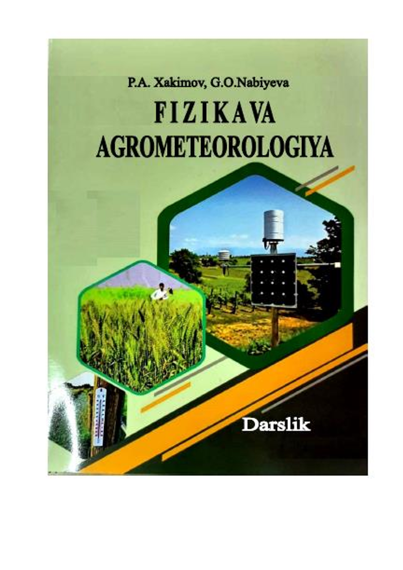 Fizika va agrometeorologiya