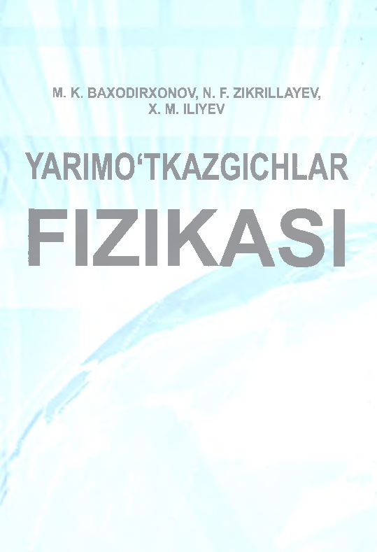 Yarimo'tkazgichlar fizikasi