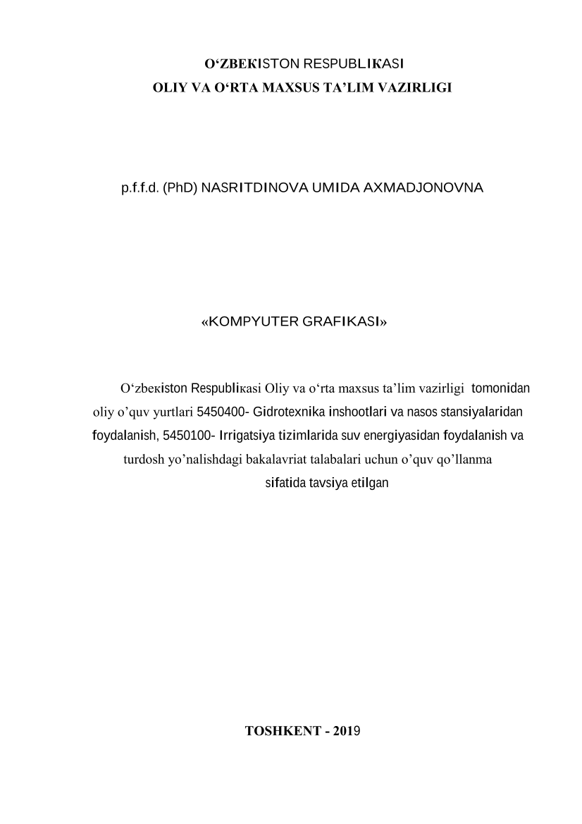 Kompyuter grafikasi