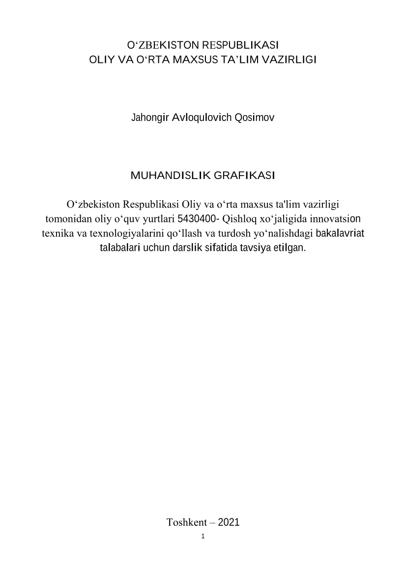 Muhandislik grafikasi