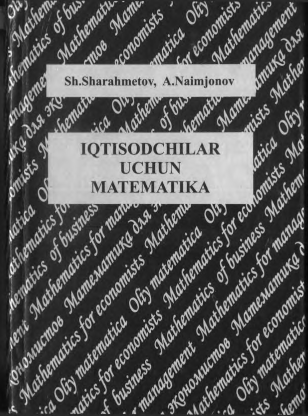 Iqtisodchilar uchun matematika