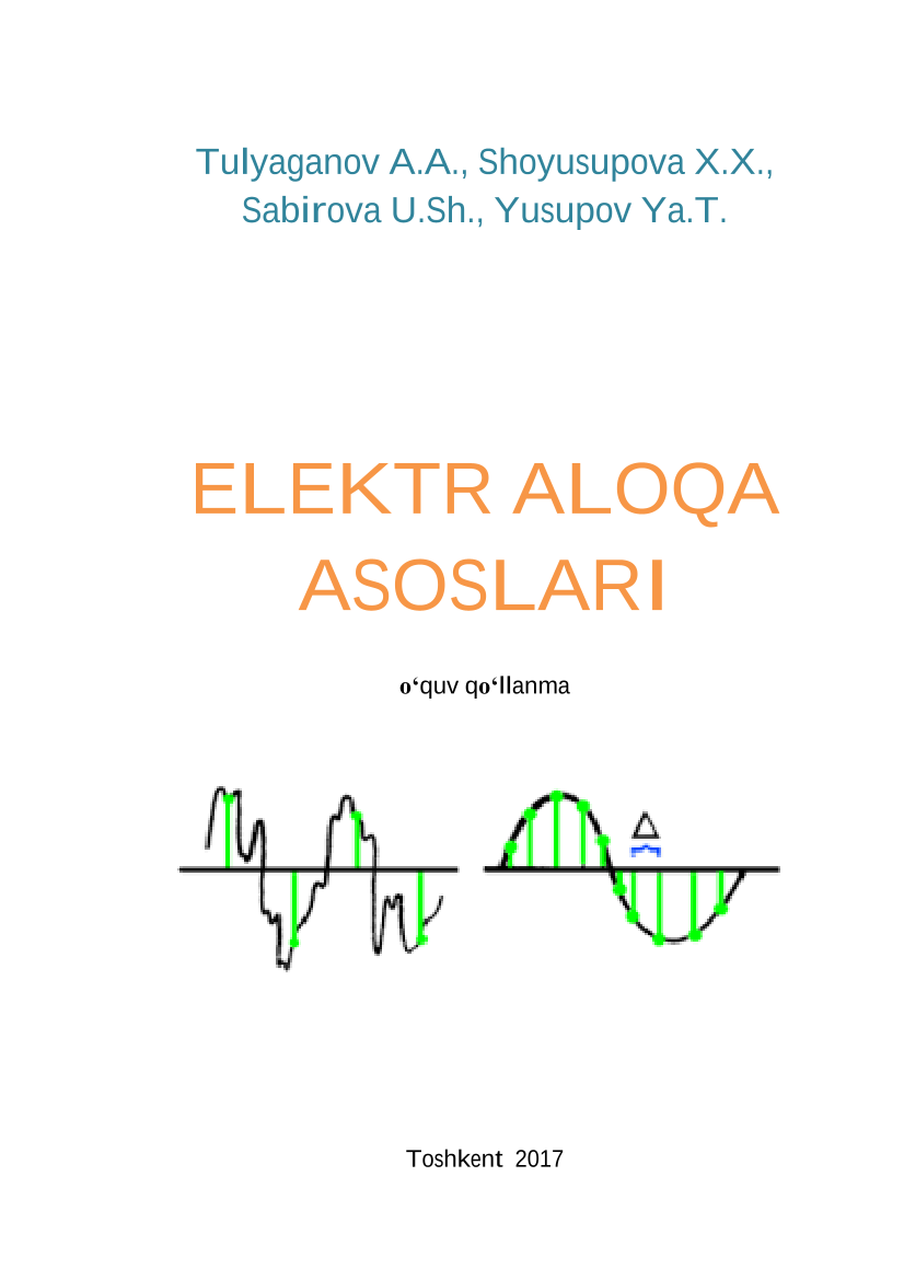 Elektr aloqa asoslar