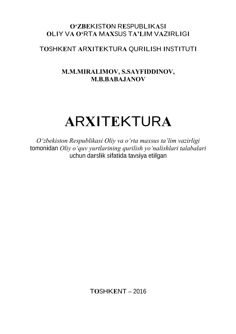Arxitektura