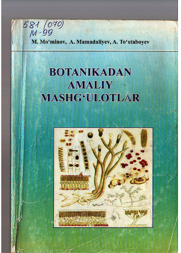 Botanikadan amaliy mashg'ulotlar