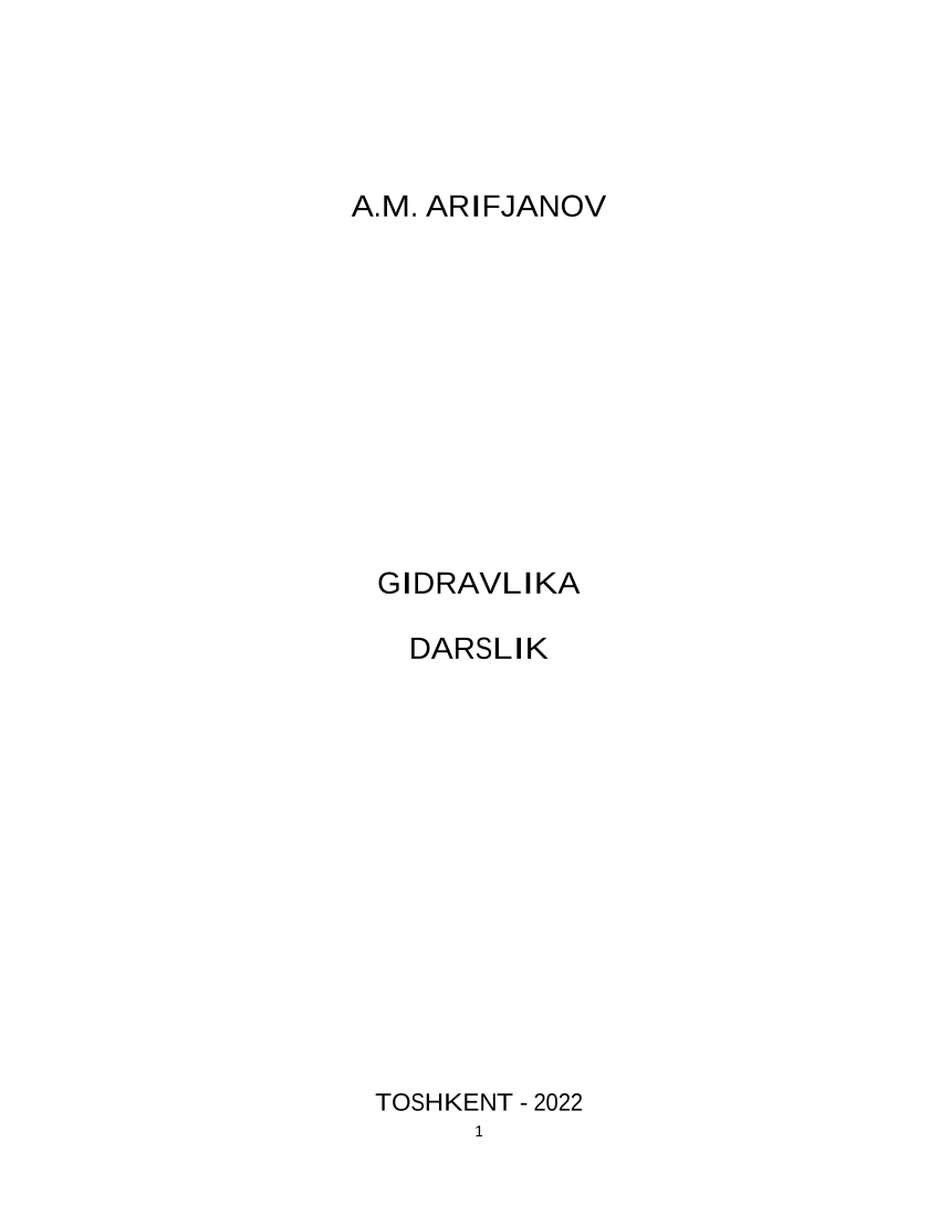 Gidravlika