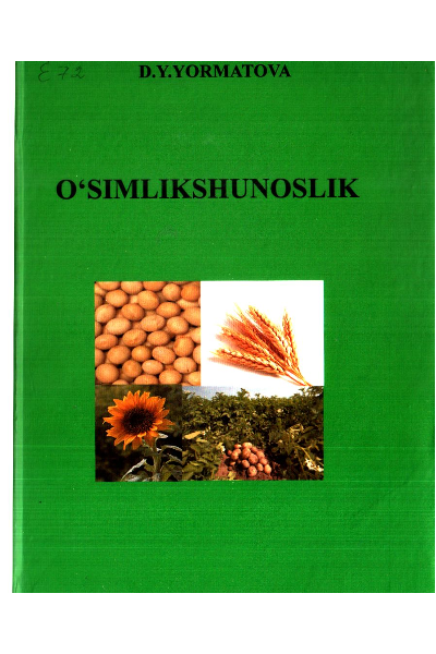 O'simlikshunoslik