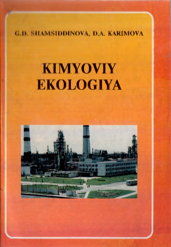 Kimyoviy ekologiya