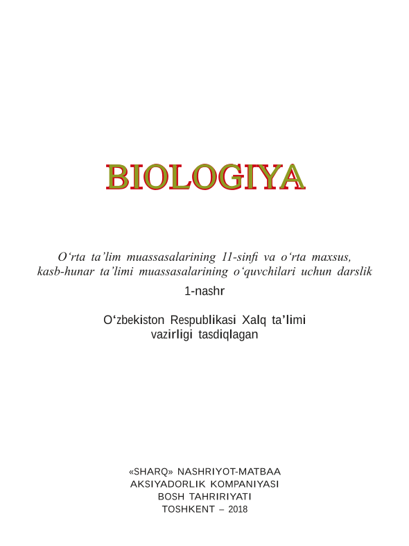 Biologiya
