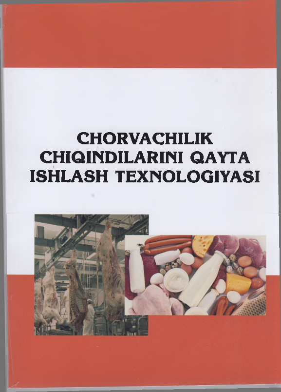Chorvachilik chiqindilarini qayta ishlash texnologiyasi