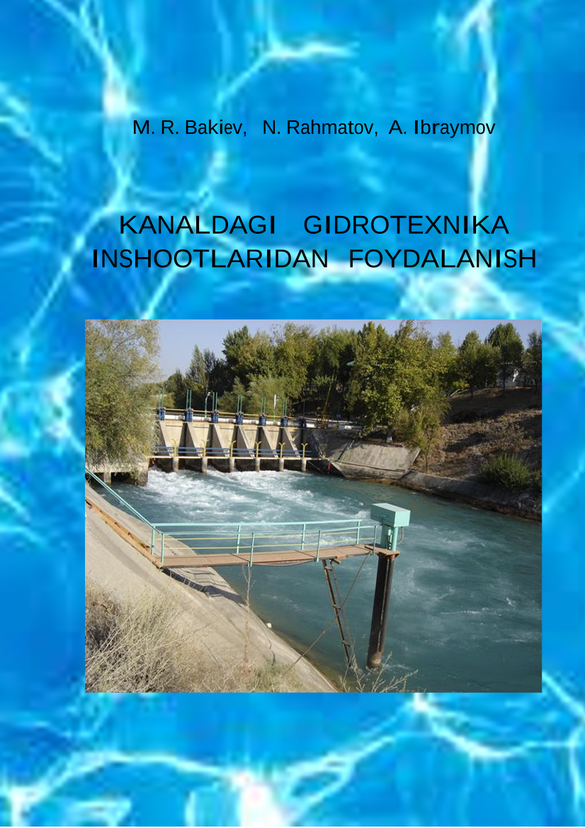 Kanaldagi gidrotexnika inshootlaridan foydalanish