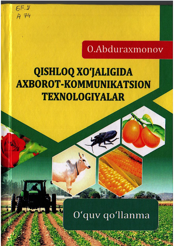 Qishloq xo'jaligida axborot-kommunikatsion texnologiyalar